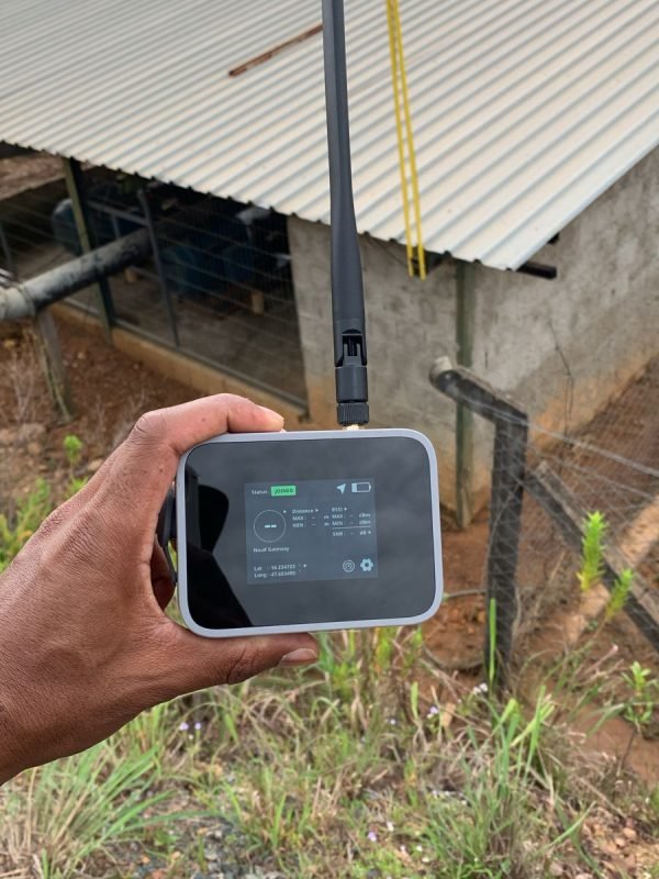Teste sinal de comunicação loraWAN em campo